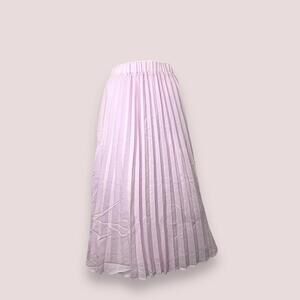 Pleated Maxi Skirt